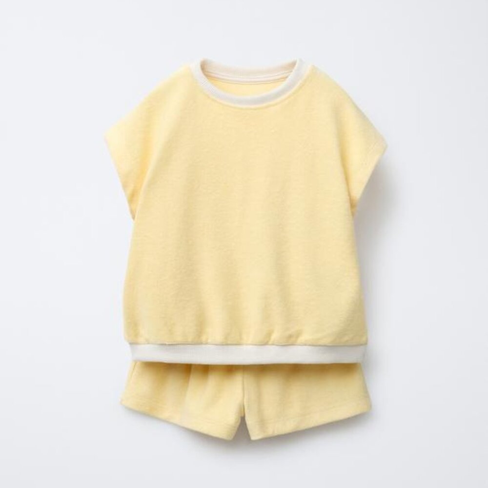 NWT ZARA TOWEL TSHIRT AND BERMUDA SET 6 KIDS